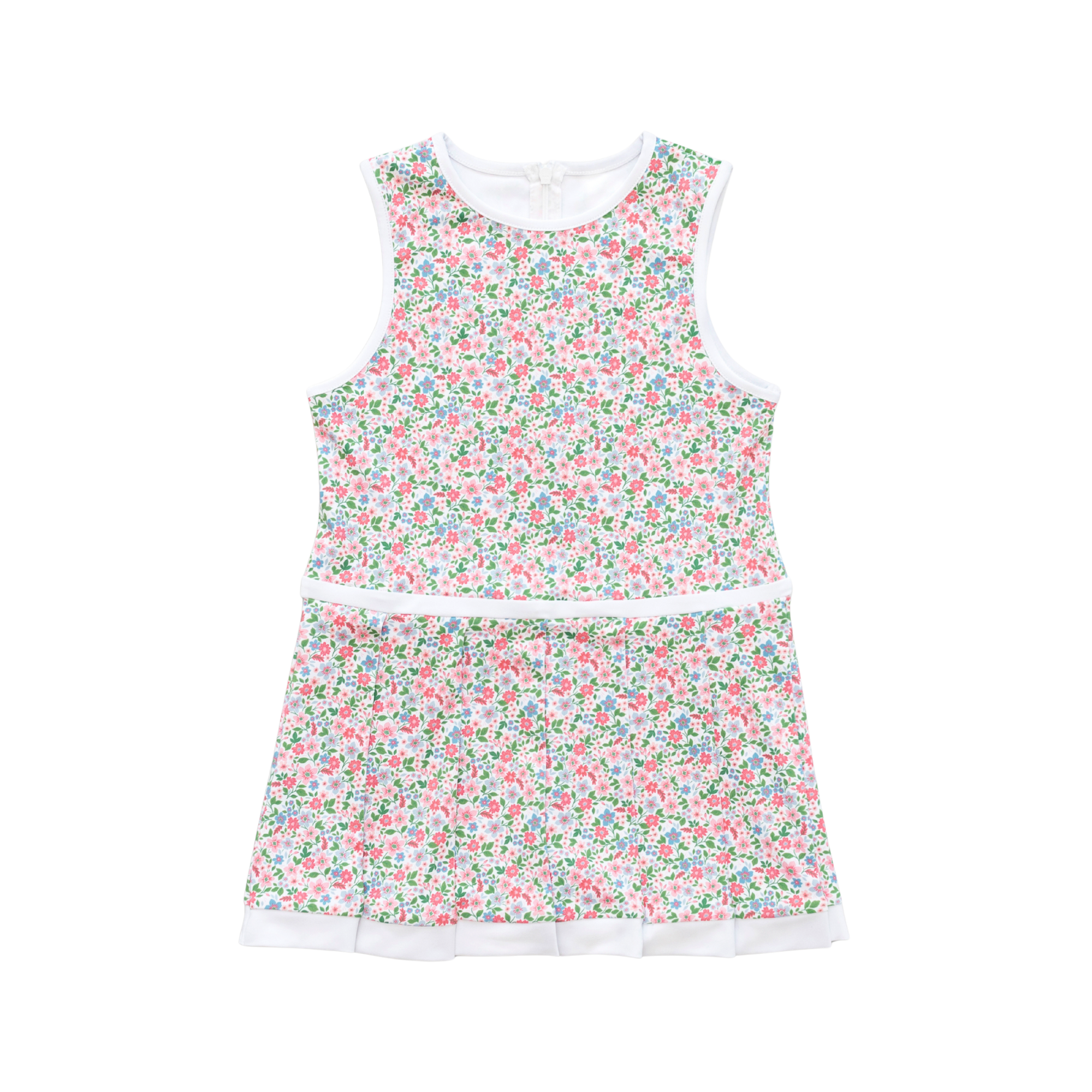 Taft Tennis Dress in Midspring Floral - Midspring