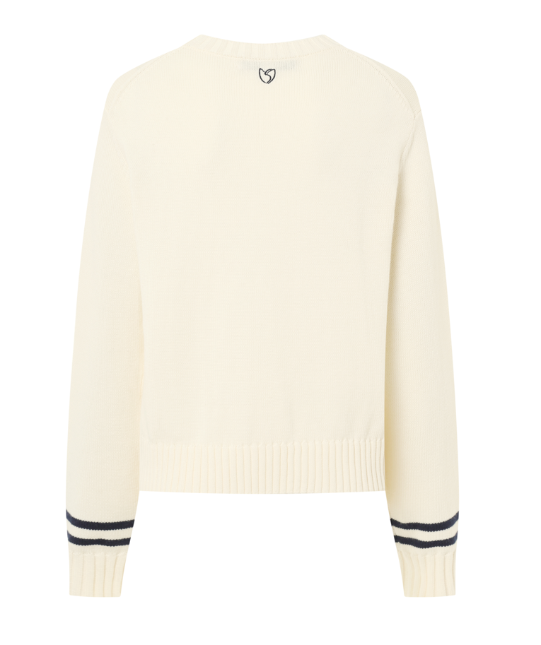 Golf Club Sweater in Ivory – Midspring