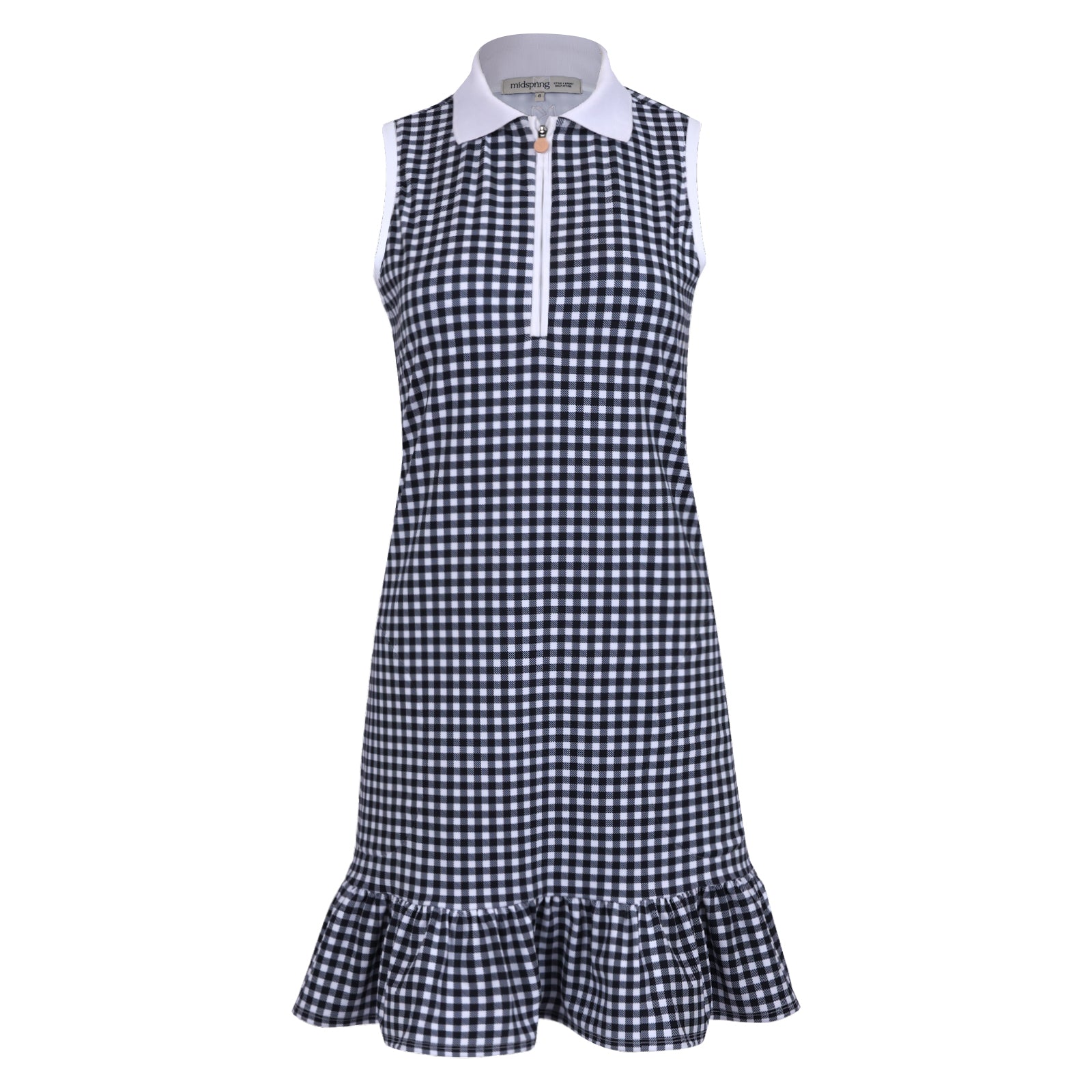 Parker Dress in Navy and White Gingham Midspring Parker Dress in Navy and White Gingham Midspring