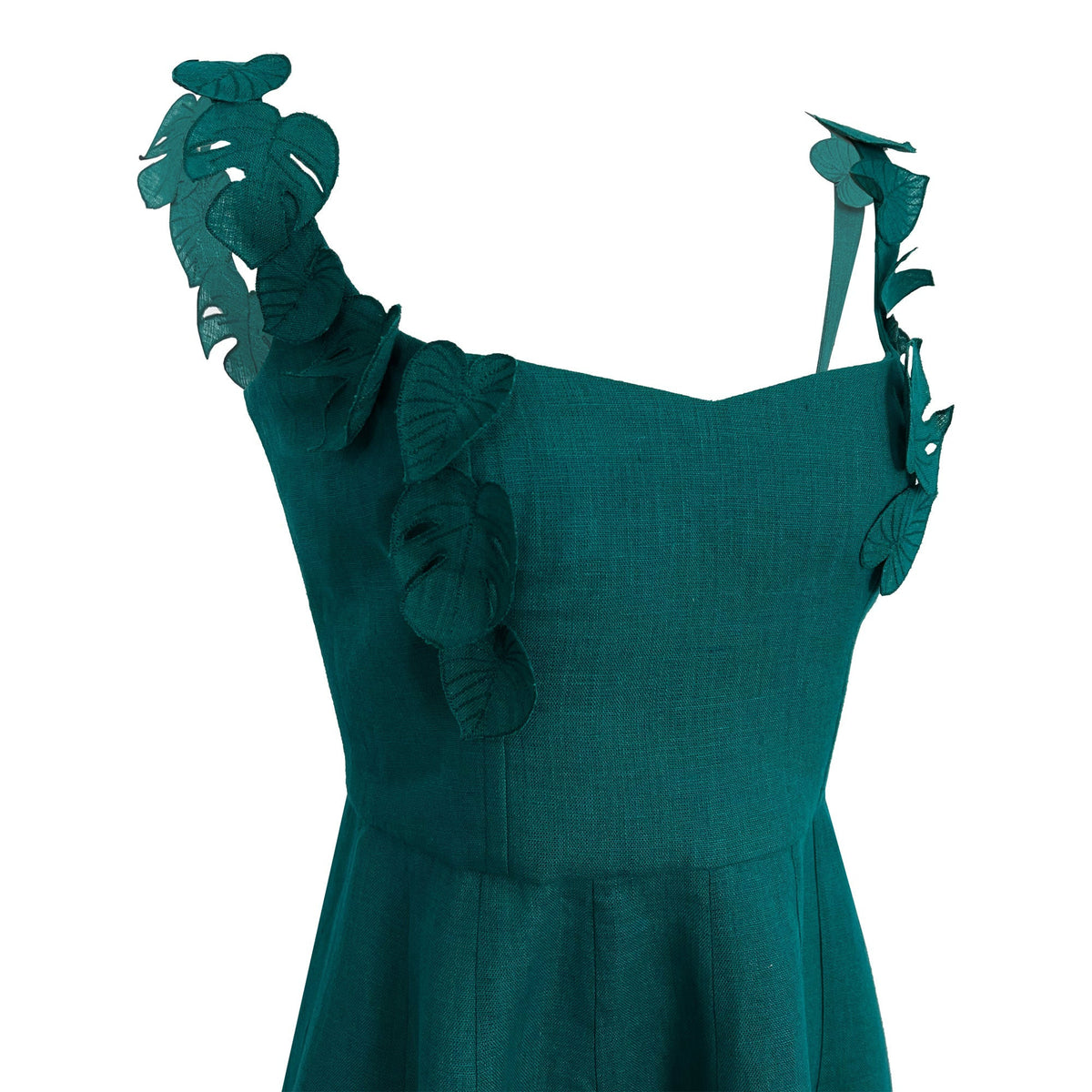 Monstera Dress Calf Length - Midspring