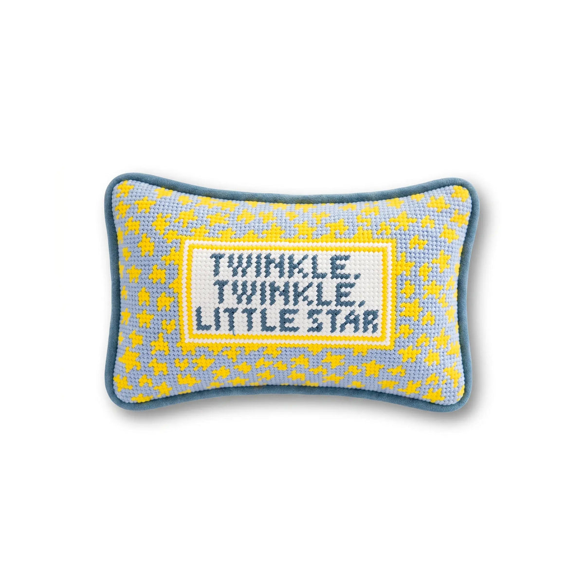 Twinkle Twinkle Mini Needlepoint Pillow - Midspring