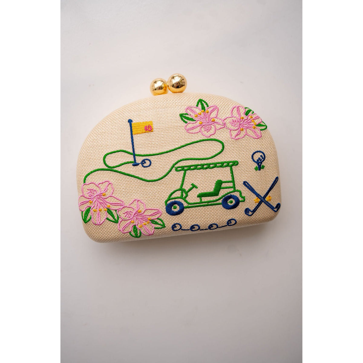 Golf Clutch - Embroidered - Midspring
