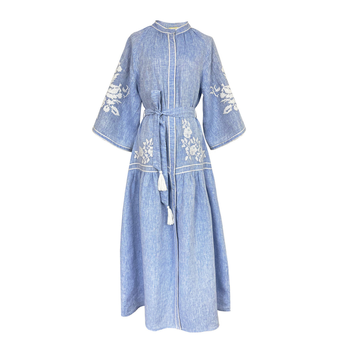 Light Denim Swan Dress - Midspring