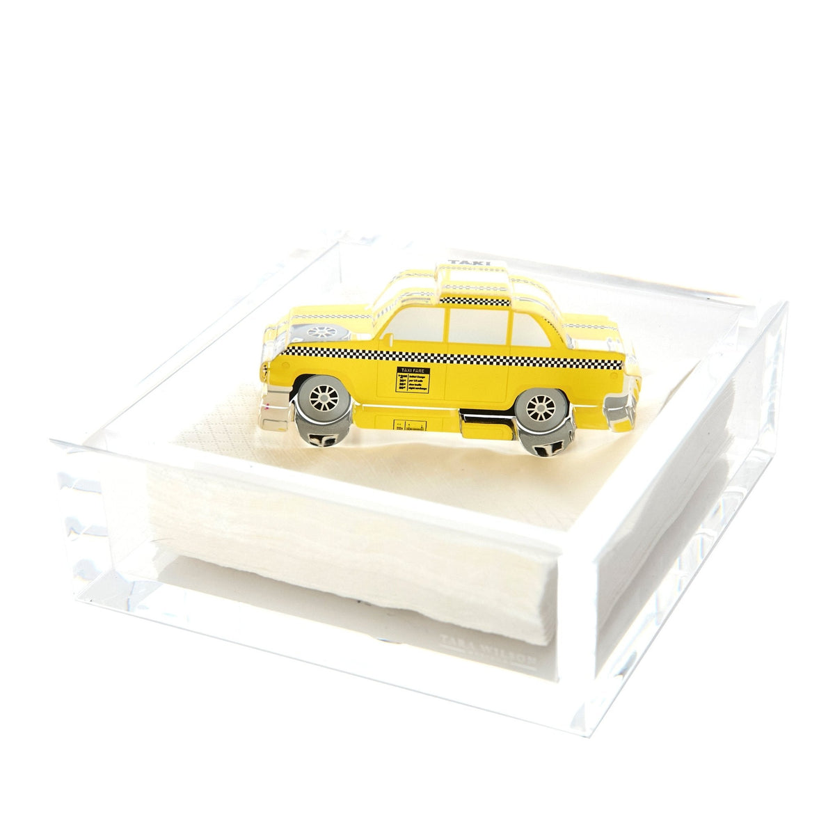 Taxi Acrylic Cocktail Napkin Holder - Midspring