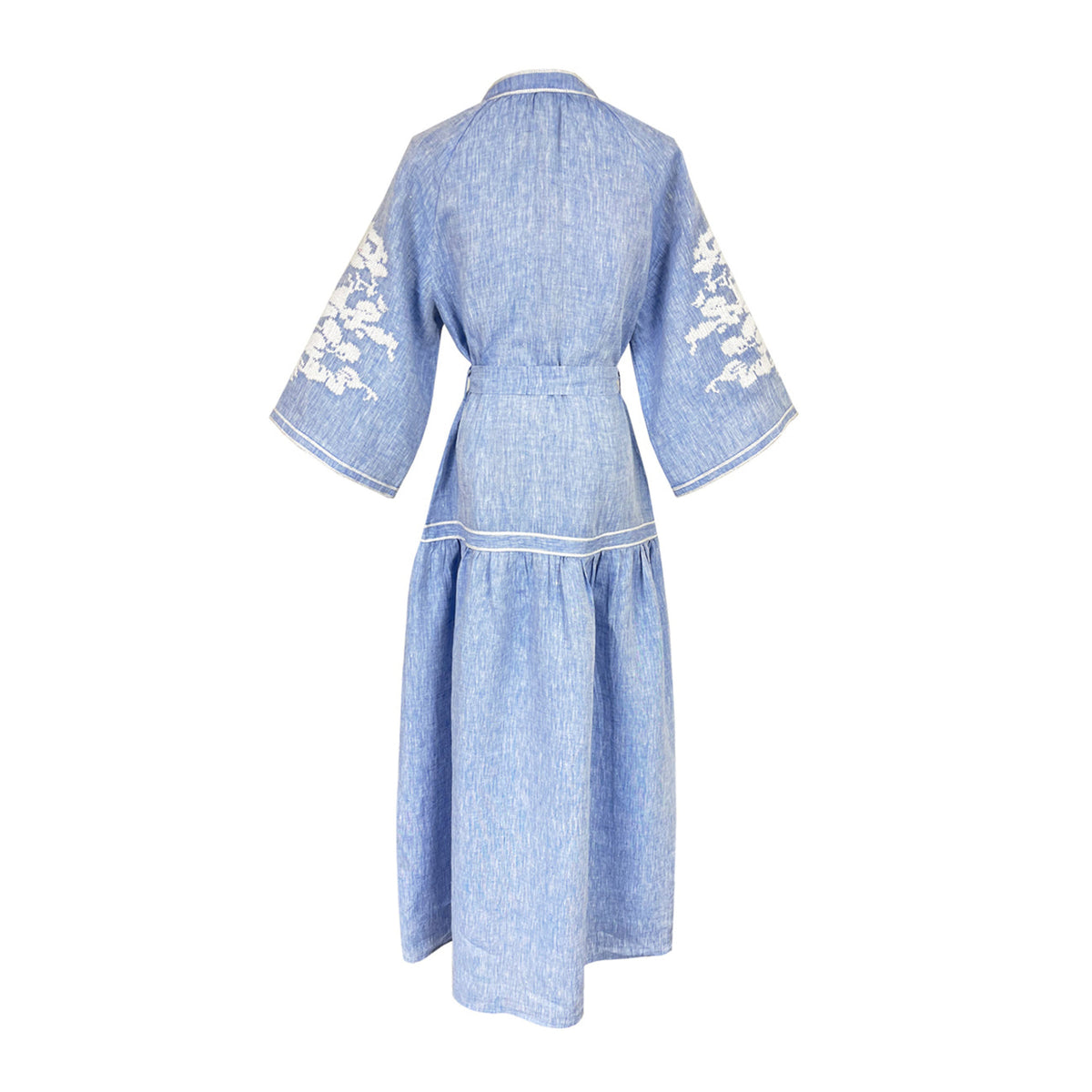 Light Denim Swan Dress - Midspring