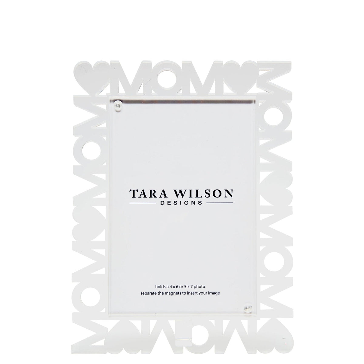 Heart Mom Acrylic Word Frame - Midspring